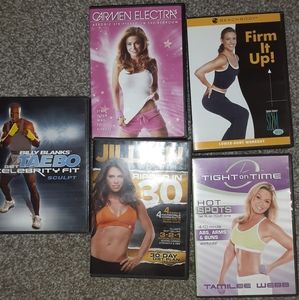 Bundle of workout dvds